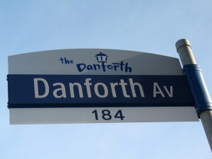 danforth ave sign